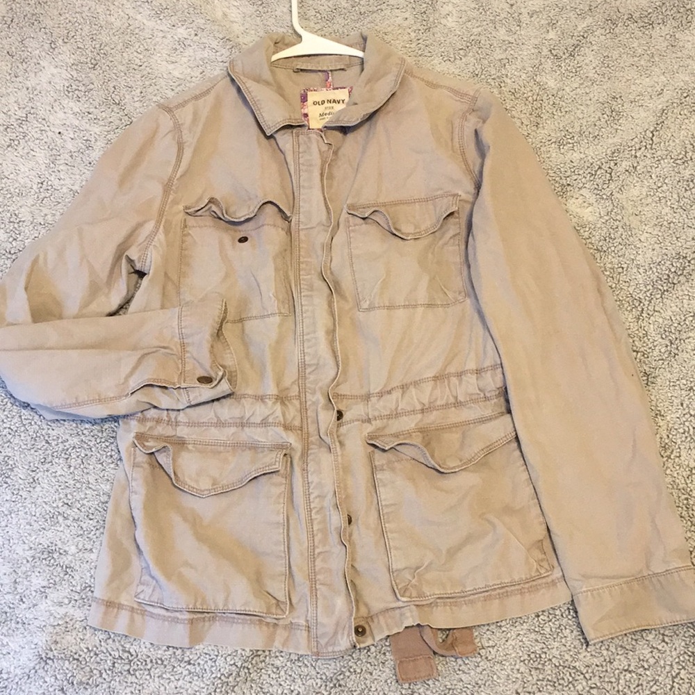 Old Navy tan jacket